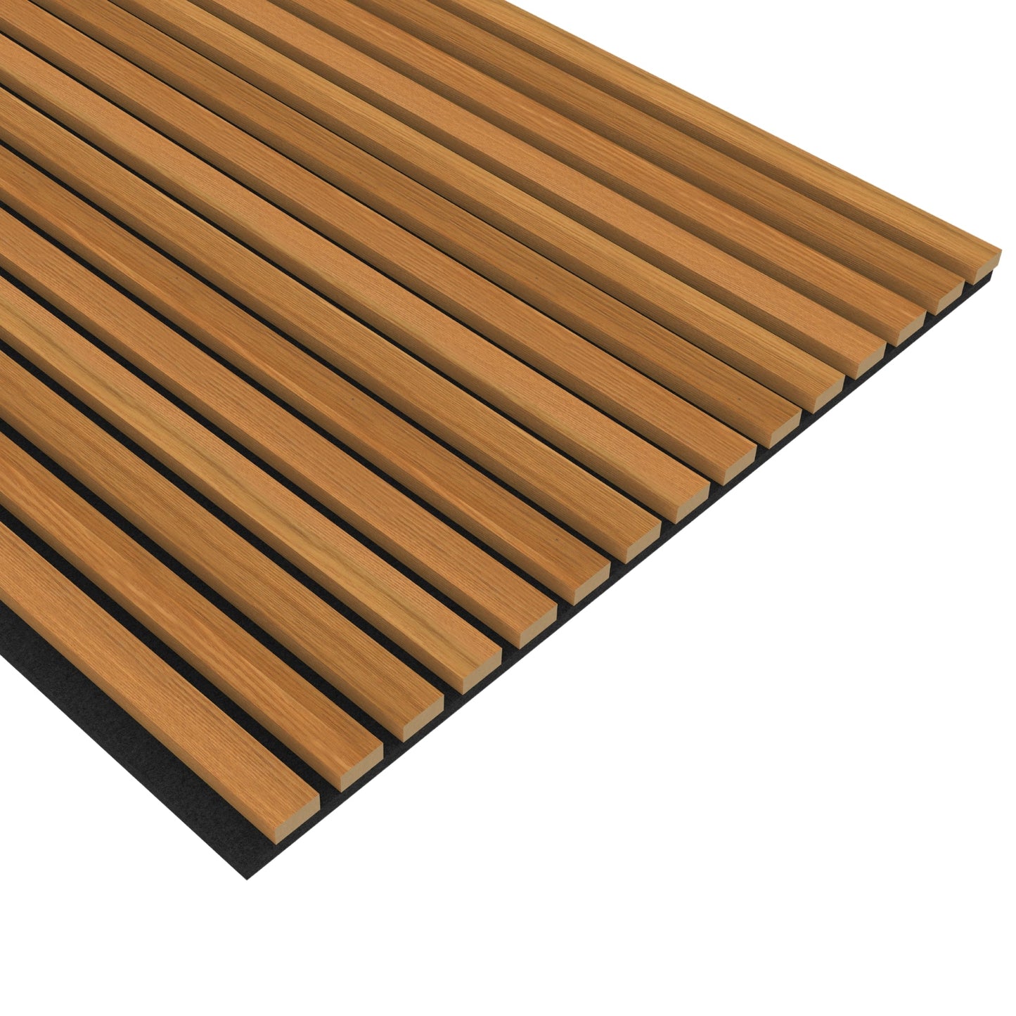 Maple Vintage Acoustic Wood Wall Panel Thin Slat Series 1 - 240x60cm