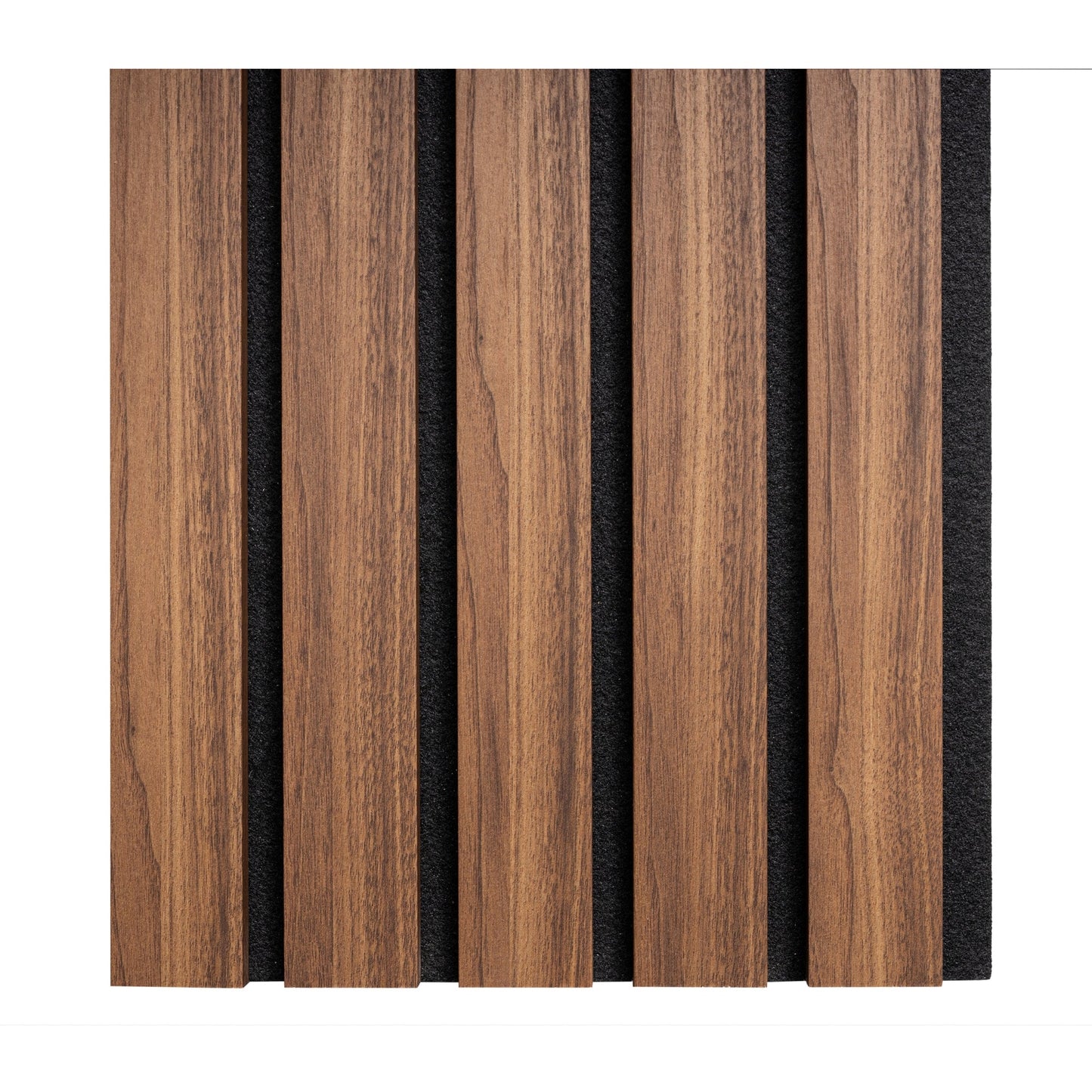 Walnut Premium Acoustic Wood Wall Panel 260x30cm (2 Pack)